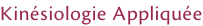 Kinésiologie Appliquée